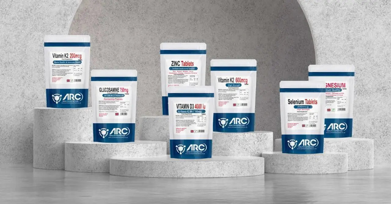 Vitamin B1 Thiamine 50mg Tablets for Energy and Nervous System Support Arc Health Nutrition