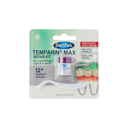 DenTek Temparin Max Home Dental Repair Kit for repairing - 12+/ 13+ Repairs Dentek