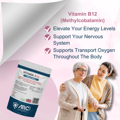 Vitamin B12 Methylcobalamin 1000mcg Tablets