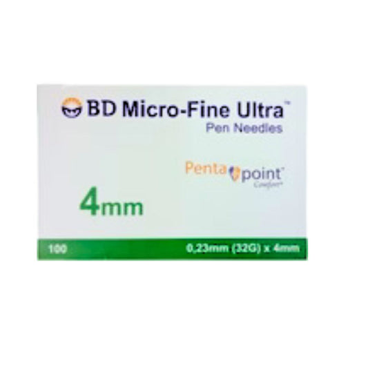 BD MicroFine Ultra pack of 100