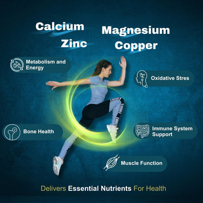 Calcium Complex with Magnesium, Zinc, Copper Tablets