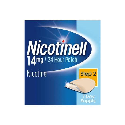 Nicotinell 14mg/24 Hour Patch Step 2 7 Day Supply