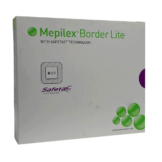 Mepilex Border Lite Dressing | 15 x 15cm | Pack of 100 (10 x 10)