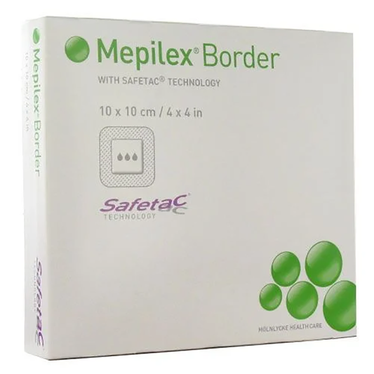 Mepilex Border Dressing | 10 x 10cm | Pack of 5