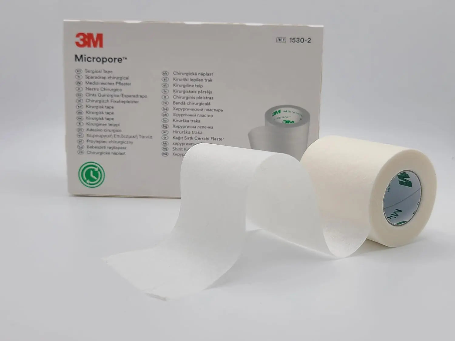 3M Micropore Surgical Tapes 3 Rolls 5cm x 9.1m 3M Micropore