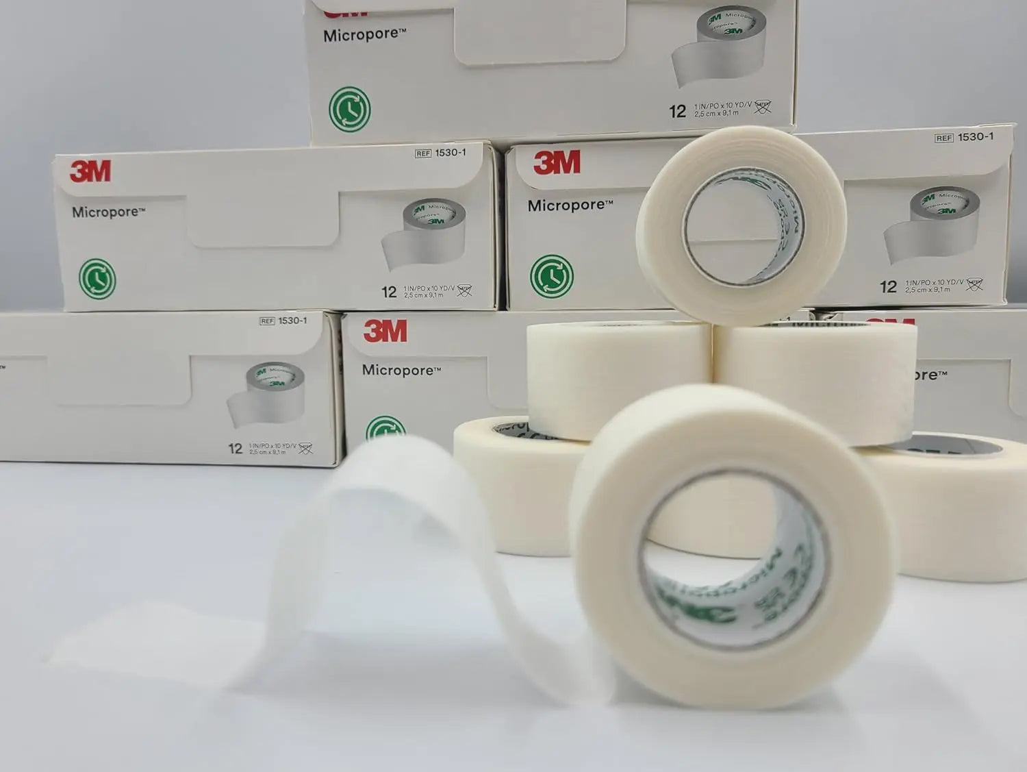 3M™ Micropore™ Medical Tape 1530-1, 25 mm x 9.1 m 3M Micropore