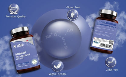 Sodium Bicarbonate 600mg 365 Tablets