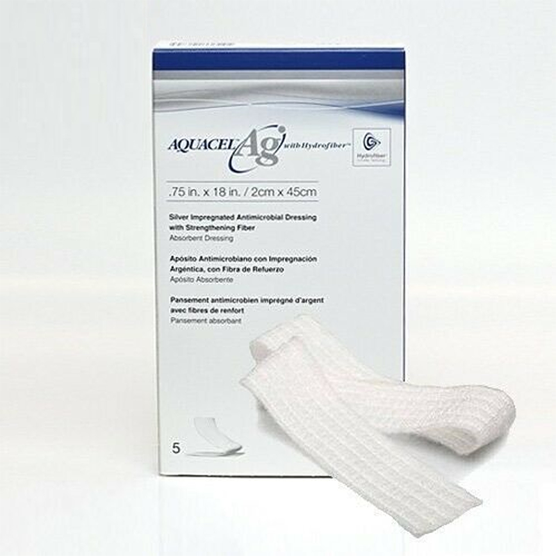 Aquacel Ag+ Ribbon Dressing | 2 x 45cm | Pack of 5