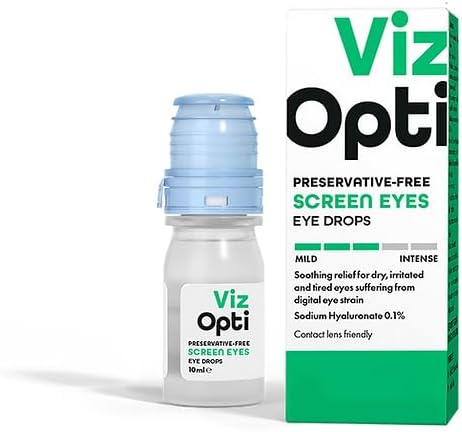 Vizopti Preservative Free Screen Eye Drops, 10ml