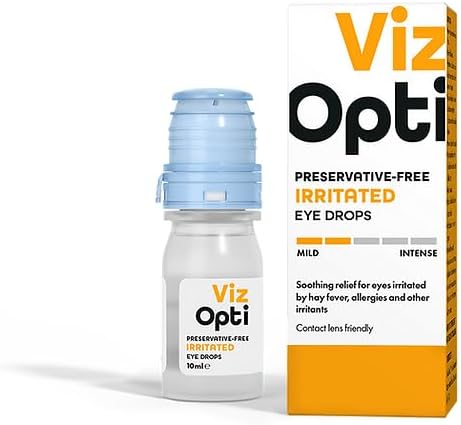 Vizopti Preservative Free Irritated Eye Drops (10ml)