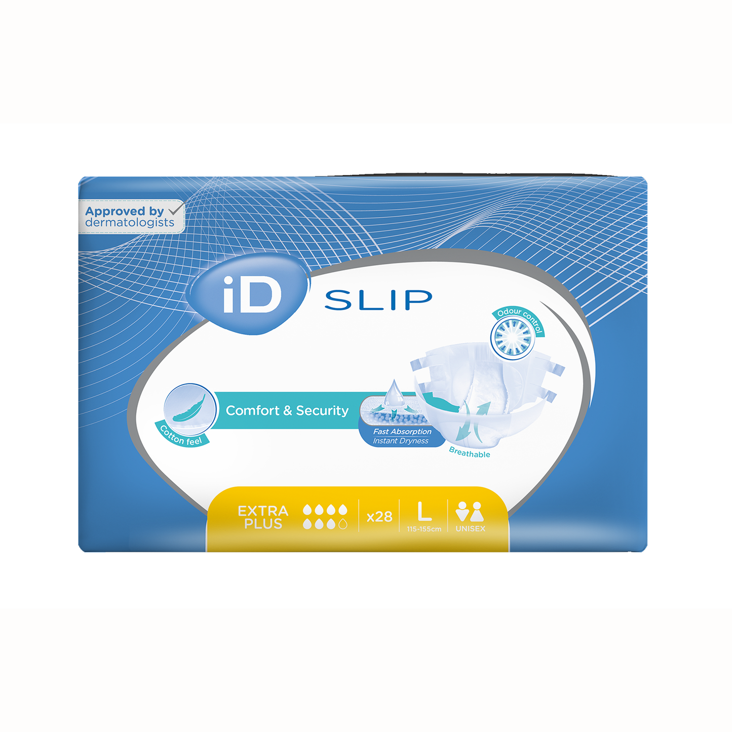 iD Expert Slip PE Extra Plus Large | Case of 4