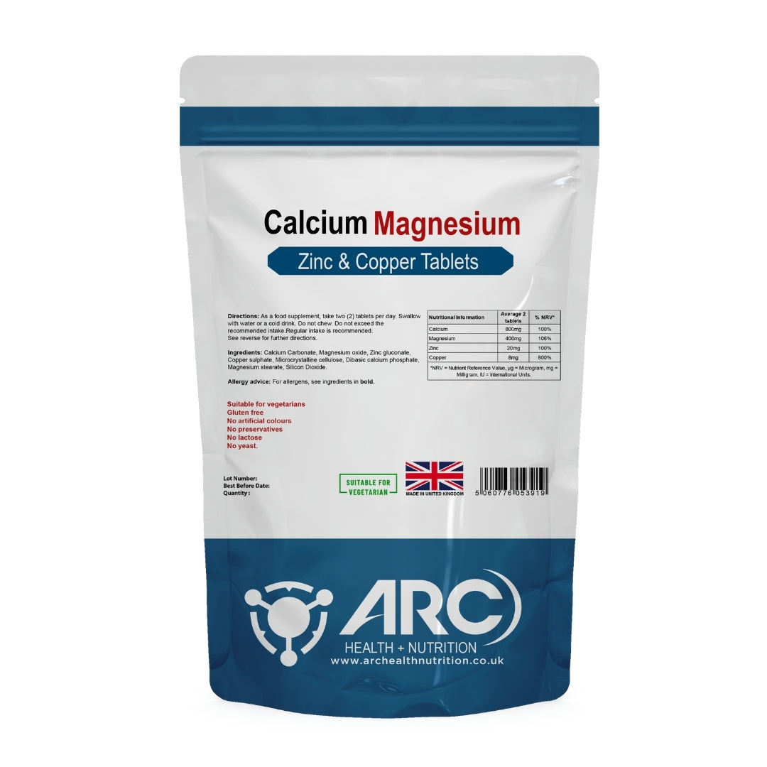 Calcium Complex with Magnesium, Zinc, Copper Tablets