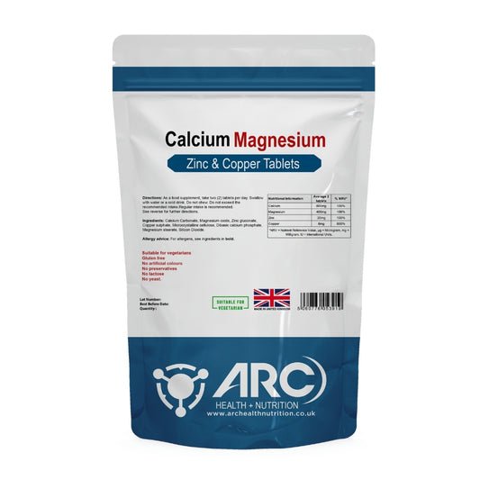 Calcium, Magnesium, Zinc, Copper Tablets