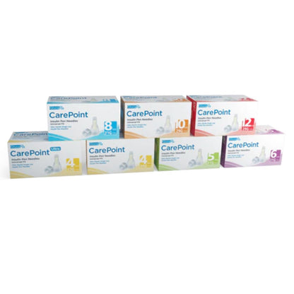 Carepoint Diabetic Insulin Pen Tips (100 Pcs/Box)