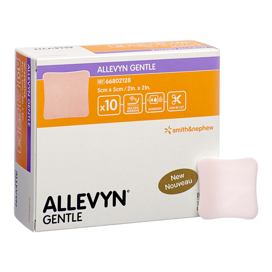 Allevyn Gentle Foam Dressing | 5 x 5cm | Pack of 10