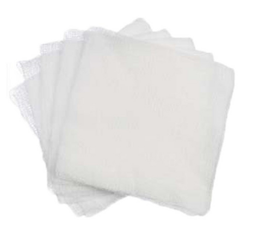 Premier Gauze Swabs | Sterile | White | 12ply | 5 x 5cm | Pack of 5 | Pack of 180