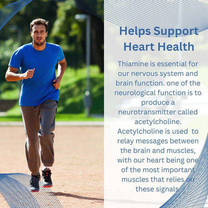 Thiamine 100mg Vitamin B1 100 Tablets