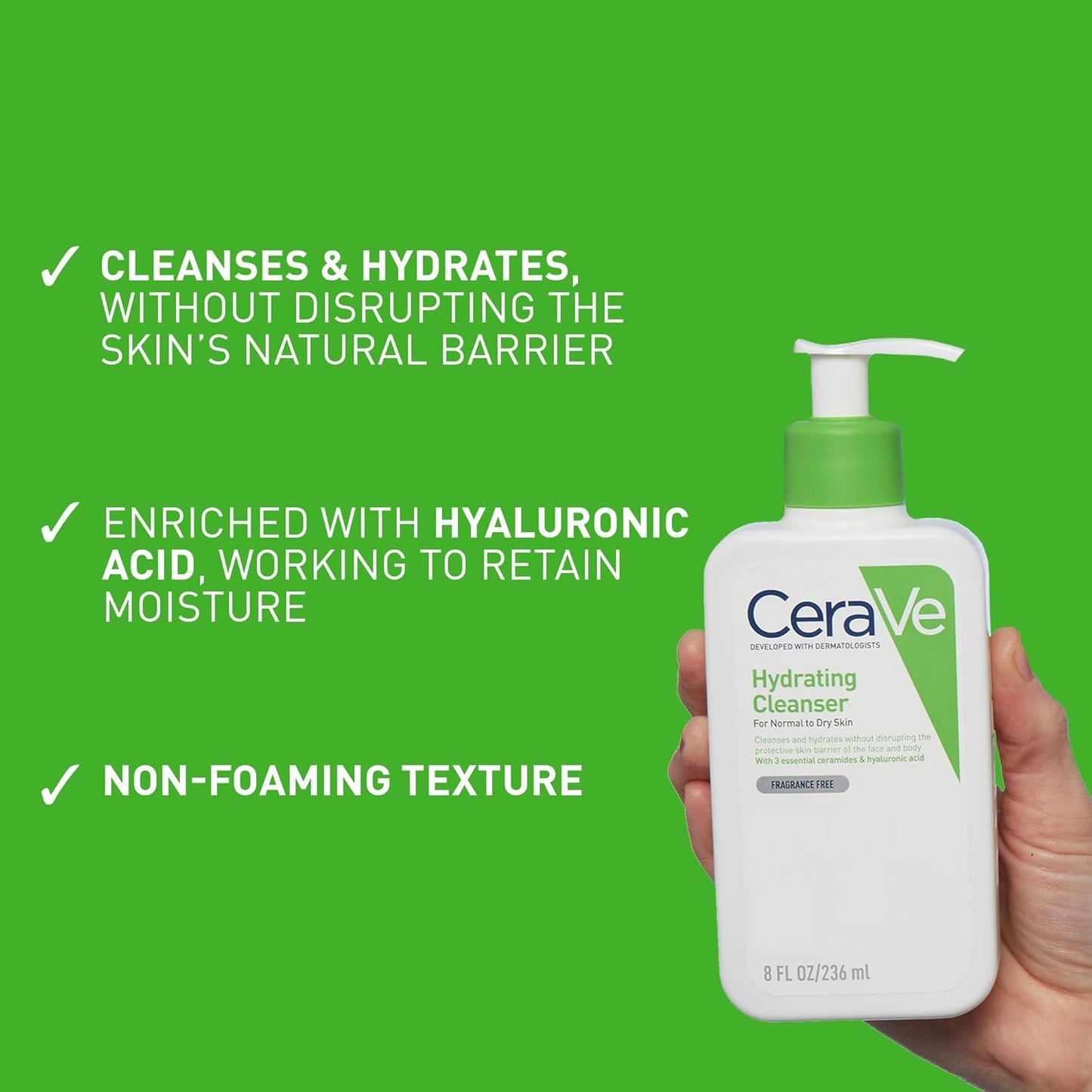 CeraVe Hydrating Cleanser 236ml