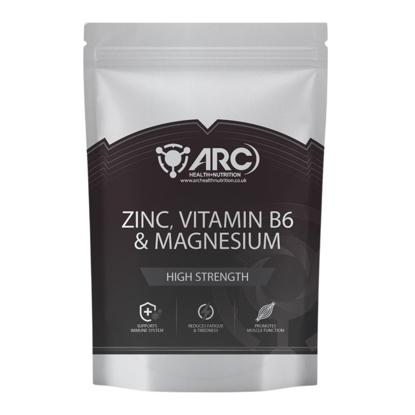 ZMA + Zinc Magnesium & Vitamin B6 180 Supplement Tablets