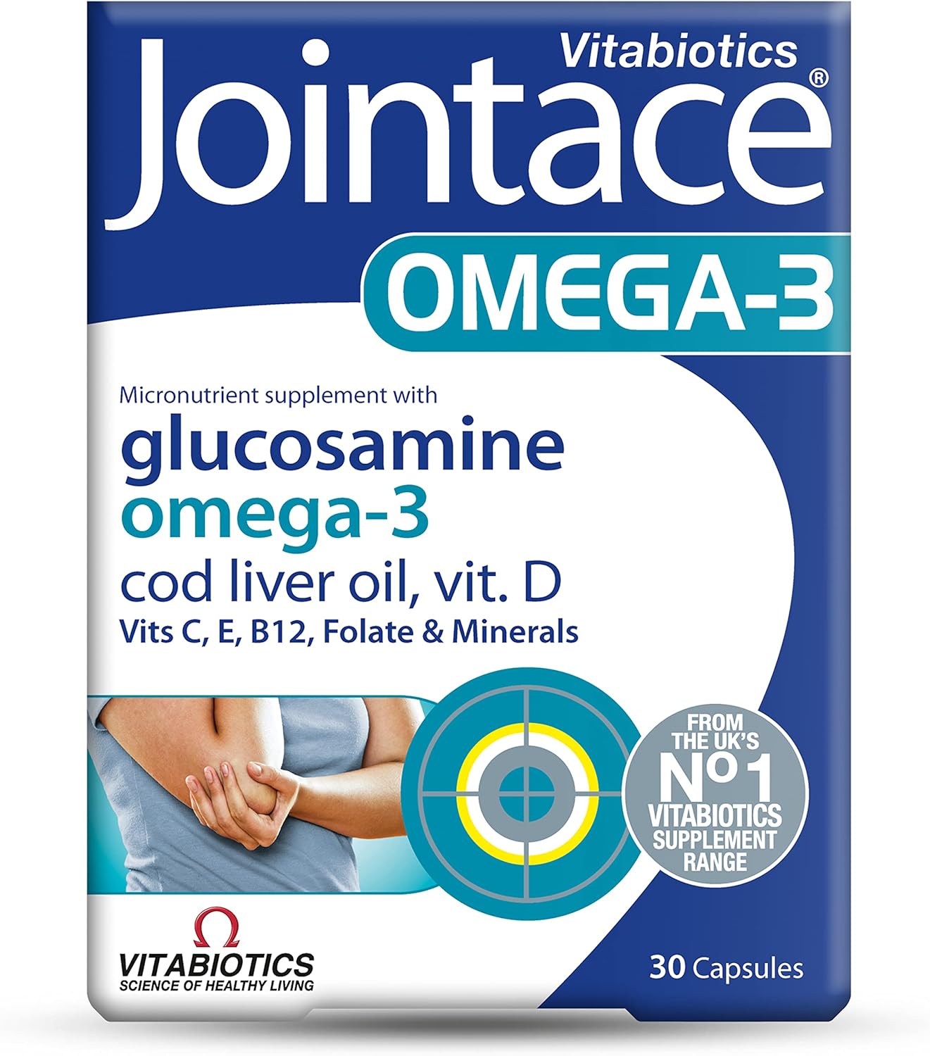 Vitabiotics Jointace Omega-3 - 30 Capsules