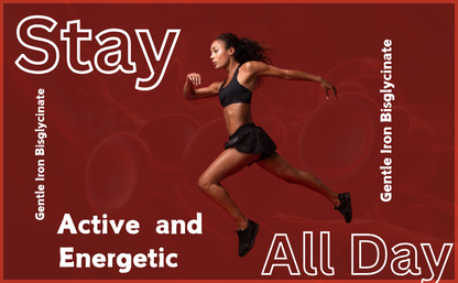 Elemental Iron Bisglycinate 14mg Supplement Vegan Tablets