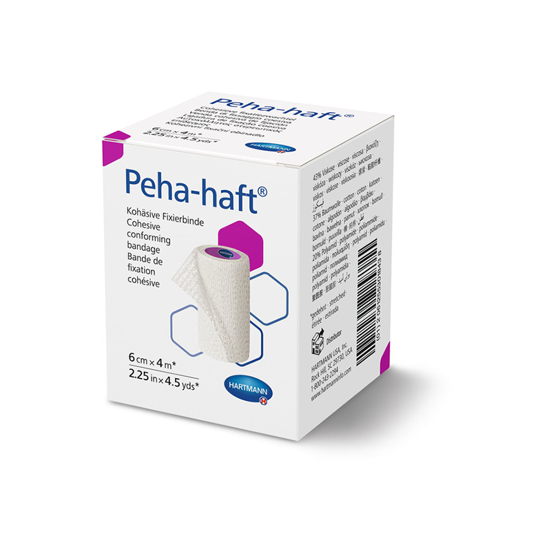 Peha-haft Cohesive Conforming Bandage | 6cm x 4m | Latex Free | Single