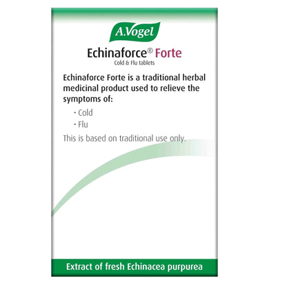 A Vogel Echinaforce Forte Cold and Flu - 40 Tablets