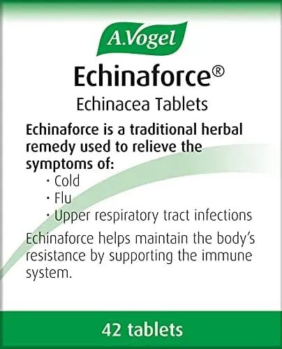  A Vogel Echinaforce Colds and Flu Tablets