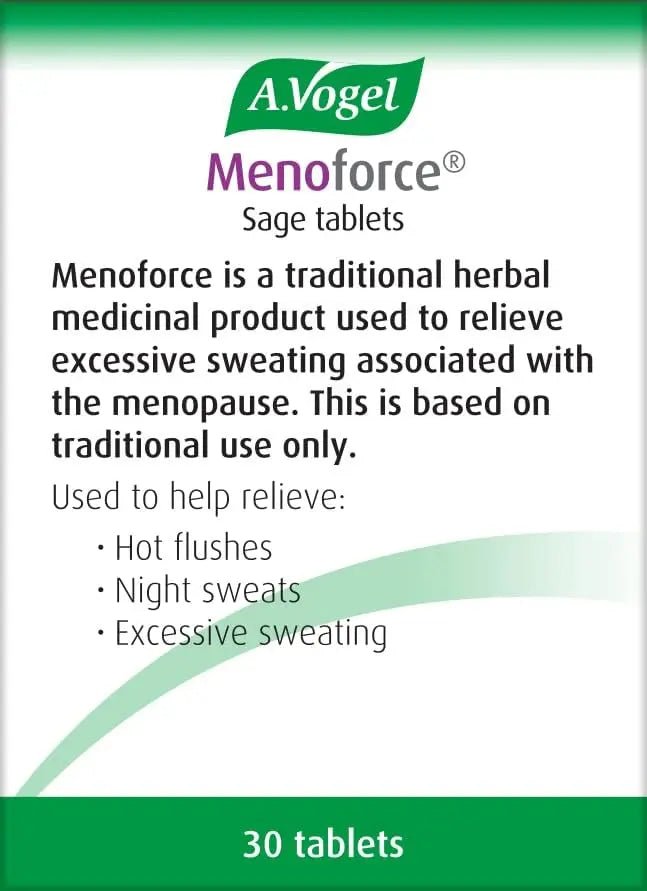 A.Vogel Menoforce Sage - 30 Tablets A.VOGEL