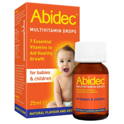 Abidec Multivitamin Drops for Babies & Children - 25ml Abidec