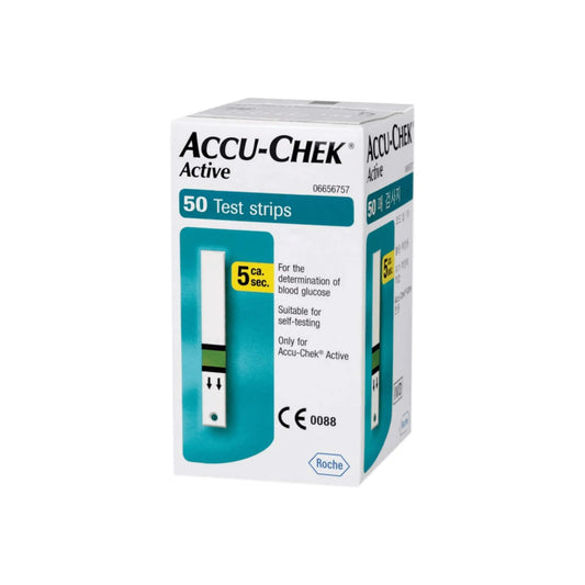 Accu-Chek Active Blood Glucose 50 Test Strips