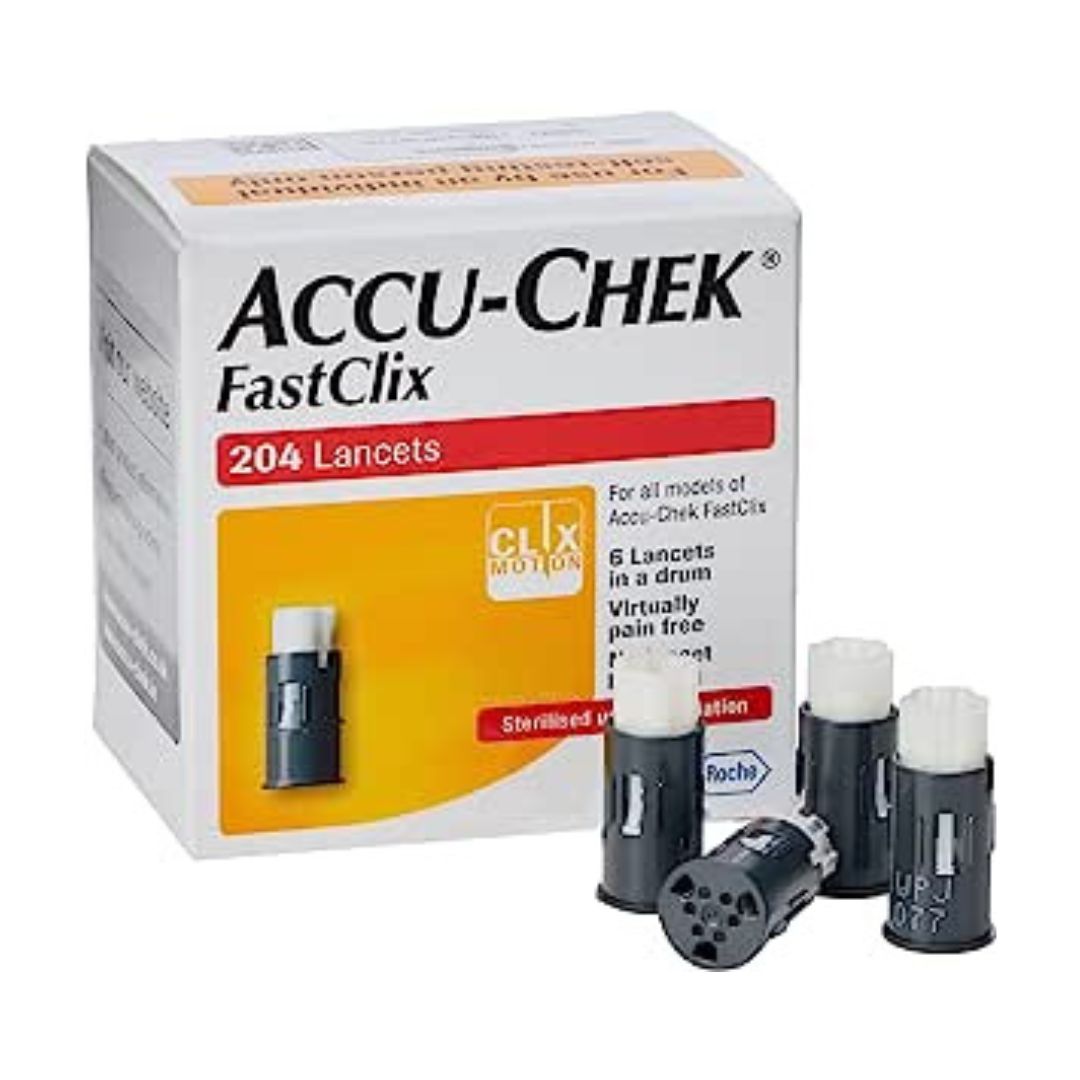 Accu-Chek Fastclix 204 Lancets