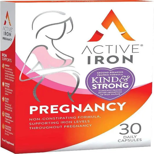 Active Iron Pregnancy 30 Tablets - Arc Health Nutrition