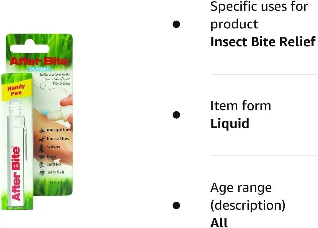 AfterBite Classic - Insect Bite Relief Handy Pen - 14ml After Bite