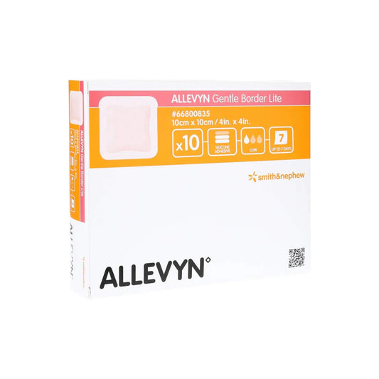 Allevyn Gentle Border 10x10cm 10 Dressing - Arc Health Nutrition UK Ltd