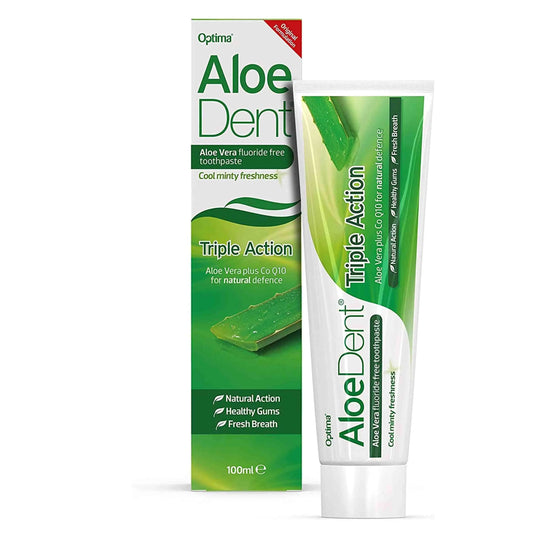 Aloe Dent Toothpaste Aloe Vera+Co-Q-10-100ml Aloedent