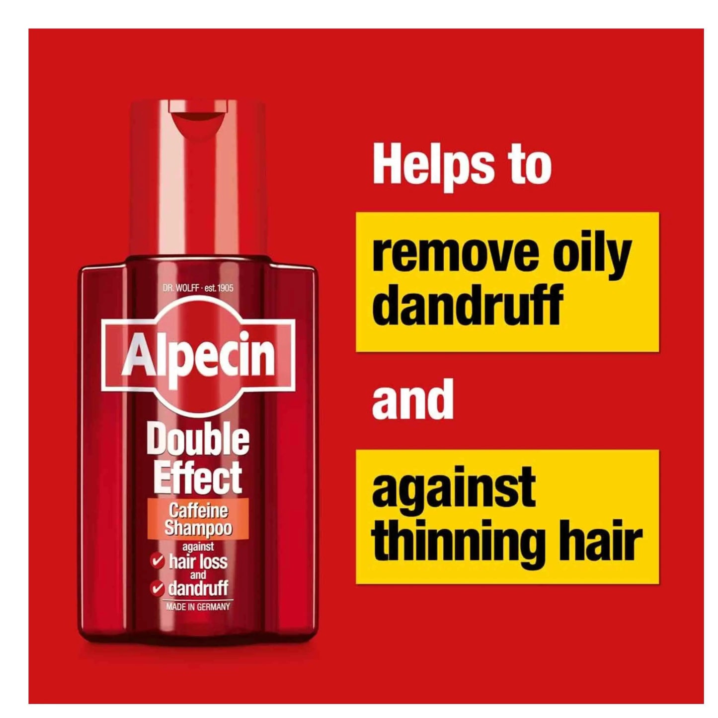 Alpecin Double Effect Shampoo - 200ml Alpecin