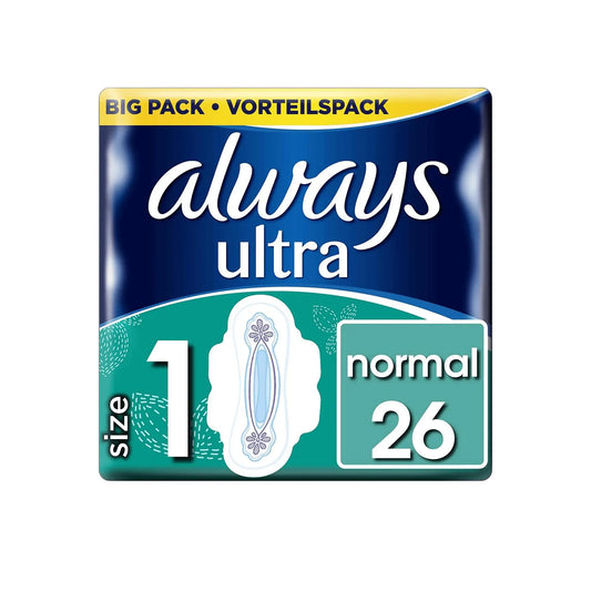 Always Ultra Normal With Wings Value Pack 28 pads