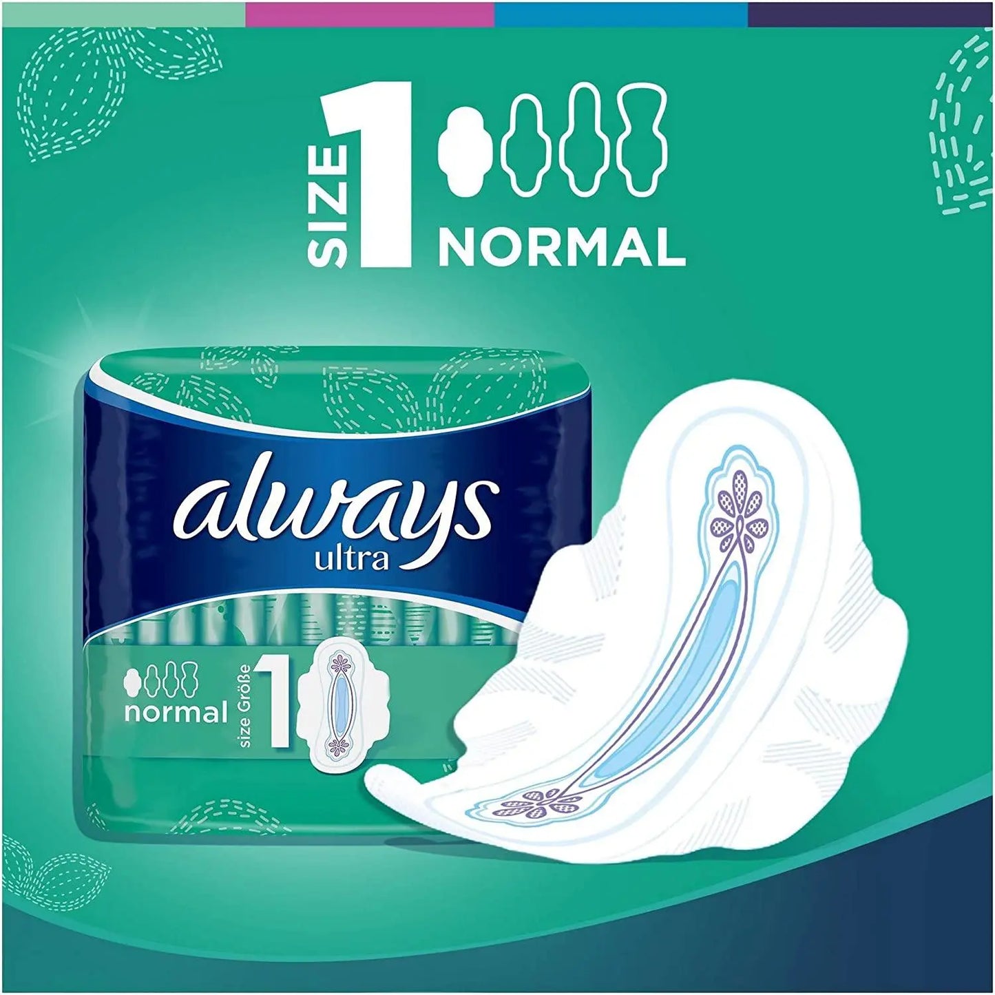 Always Ultra Normal With Wings Value Pack 28 pads