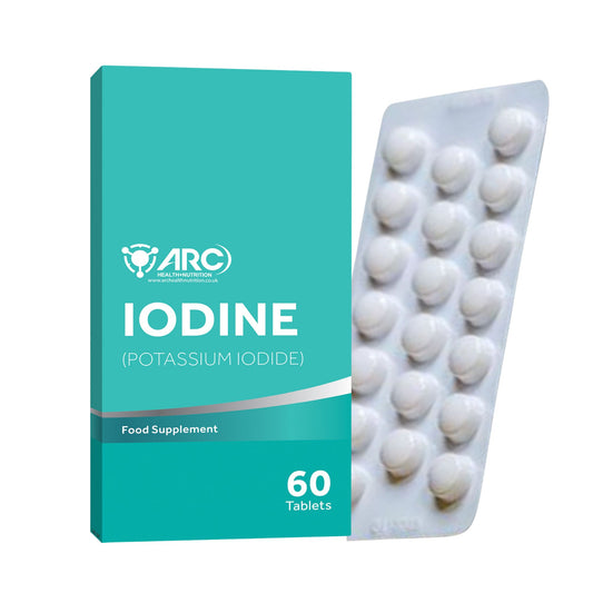 Iodine Supplement 60 Tablets 400mcg (potassium iodine )