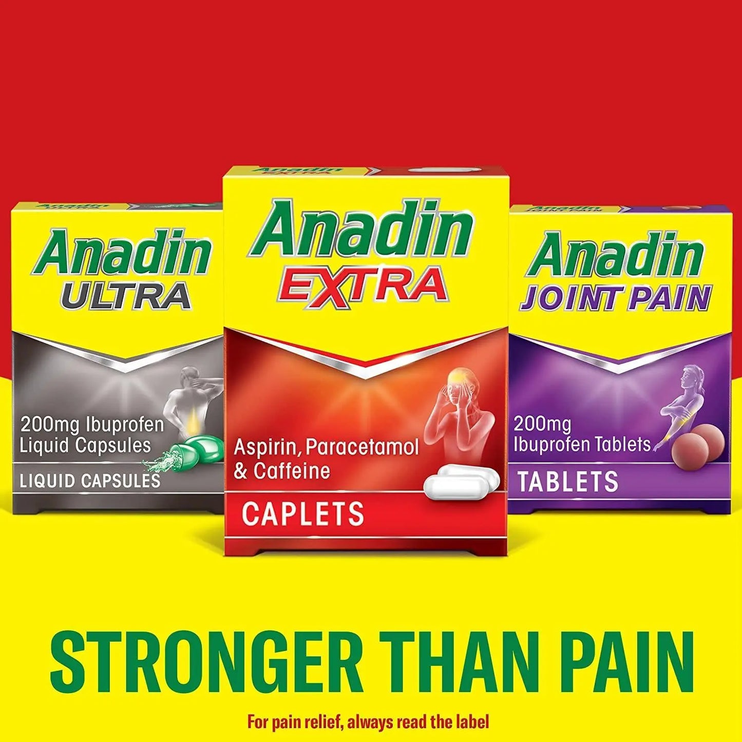 Anadin painkiller tablets Extra 16s