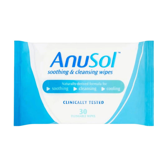 Anusol Soothing Haemorrhoid & Piles Flushable Wipes x 30