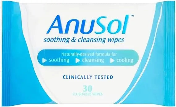 Anusol Soothing & Cleansing Wipes,30 Count (Pack of 1)