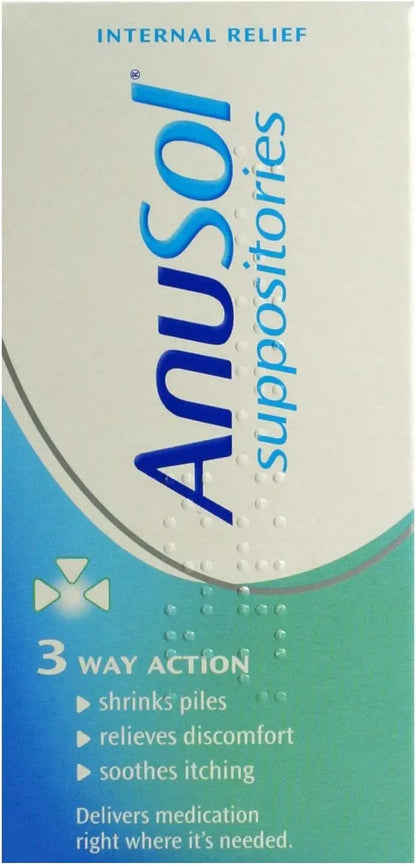 Anusol Suppositories 24 (3 Way action)