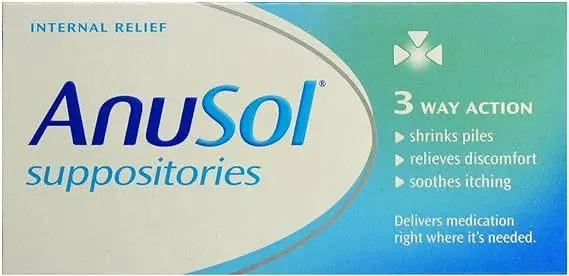 Anusol Suppositories 24 (3 Way action)