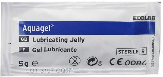 Aquagel Personal Lubricating Jelly, Box of 150 x 5g Sterile Sachets