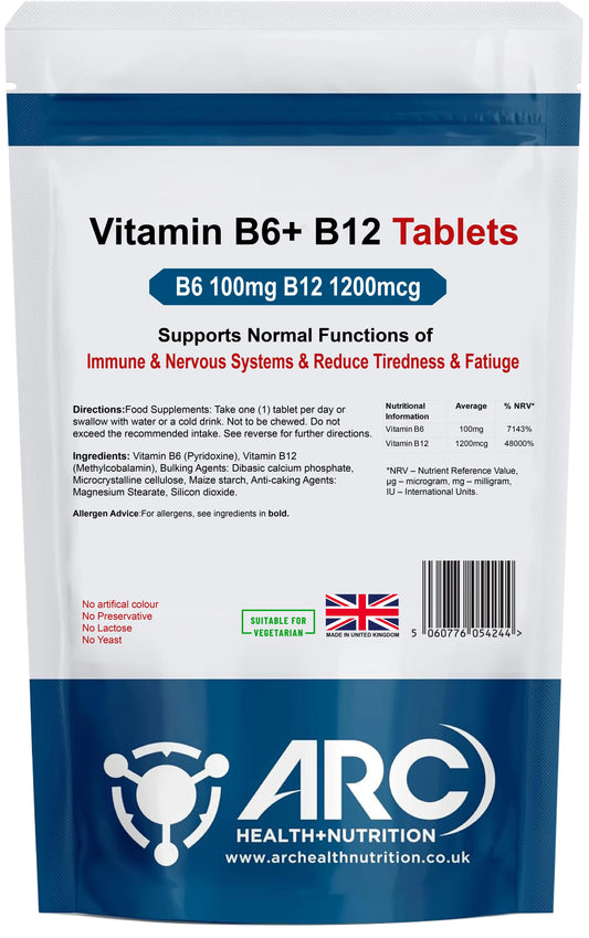 Vitamin B6 and Vitamin b12