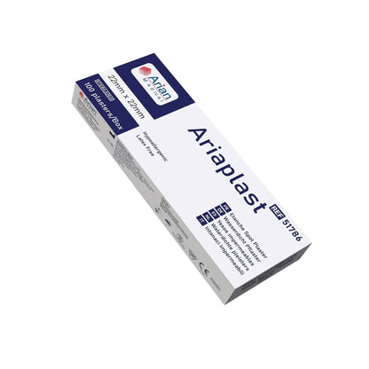 AriaPlast Spot Plaster - 22mm x 22mm Pack of 100 Arian medical ltd