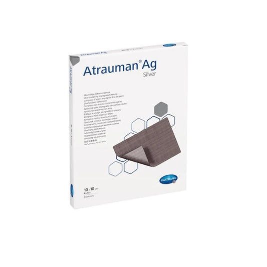 Atrauman Ag 10x10cm Silver 10 Dressings - Arc Health Nutrition UK Ltd