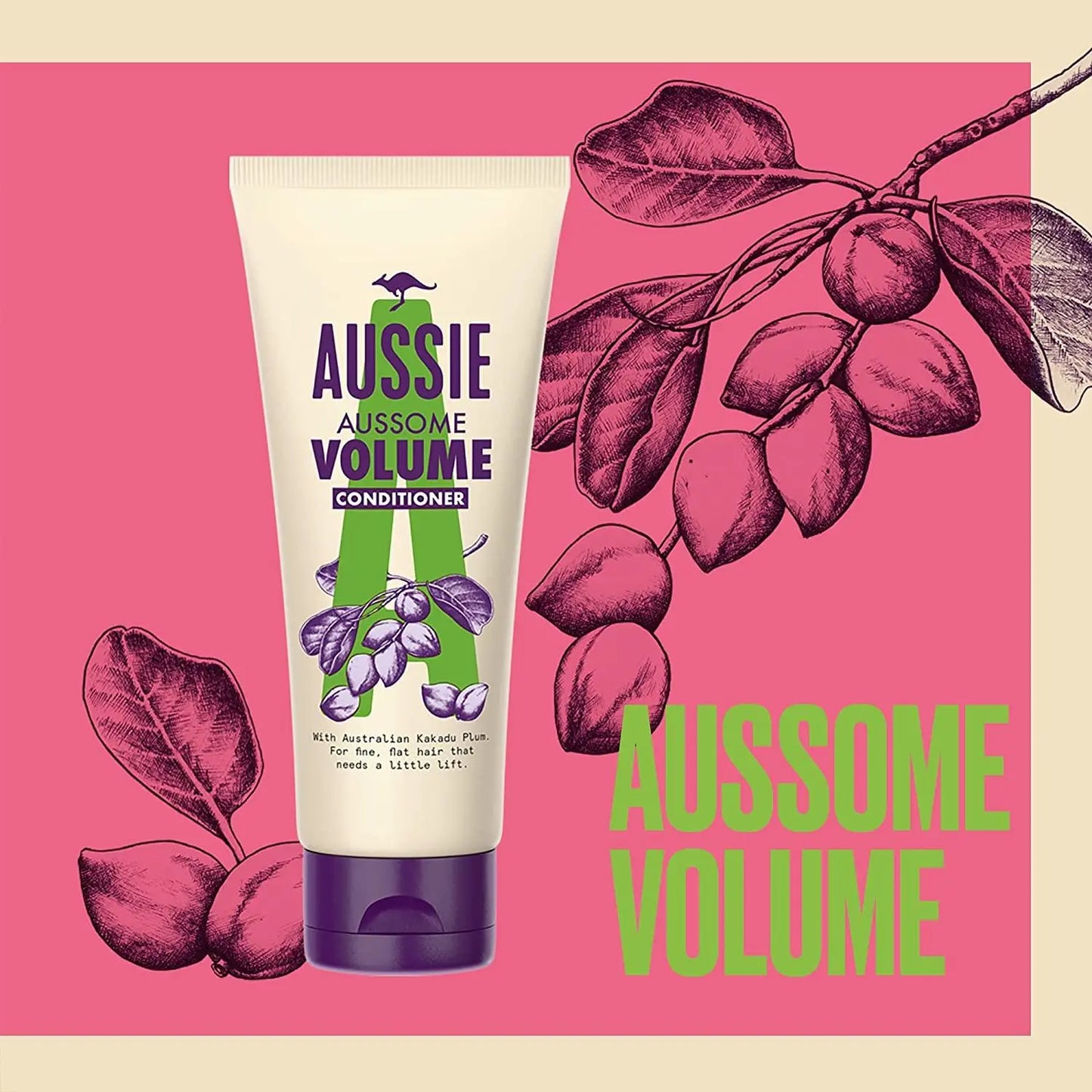 Aussie Aussome Volume Hair Conditioner, 200ml